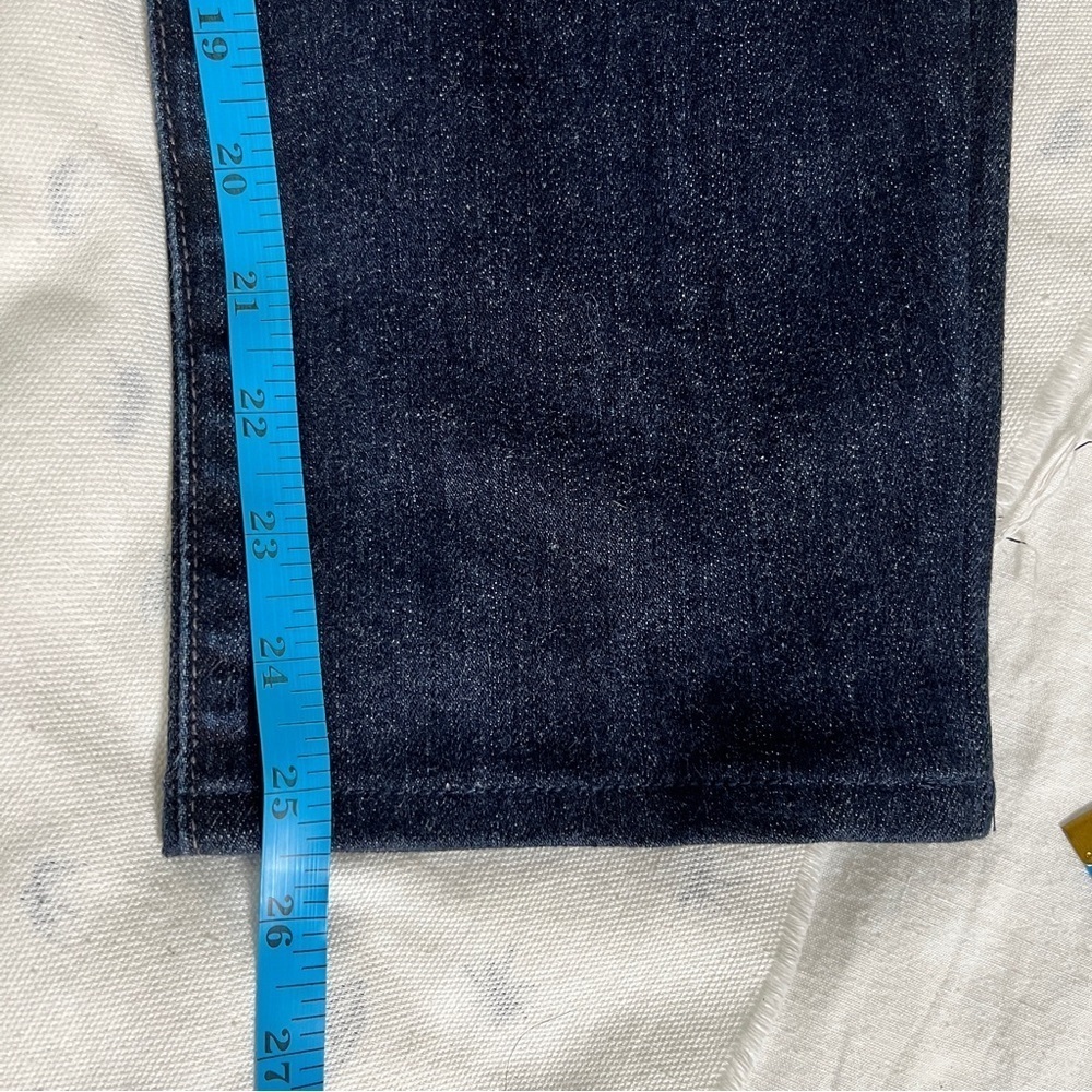 AG Adriano Goldschmied 'The Pipe' High Rise Cropped Jeans Vintage Wash Unisex 32 - Picture 12 of 16